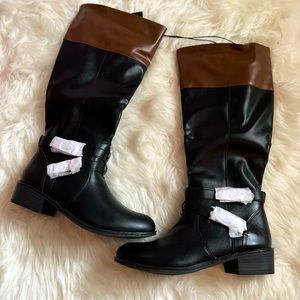 Arizona Denver Black and Brown Women’s Boots Size 9 NEW